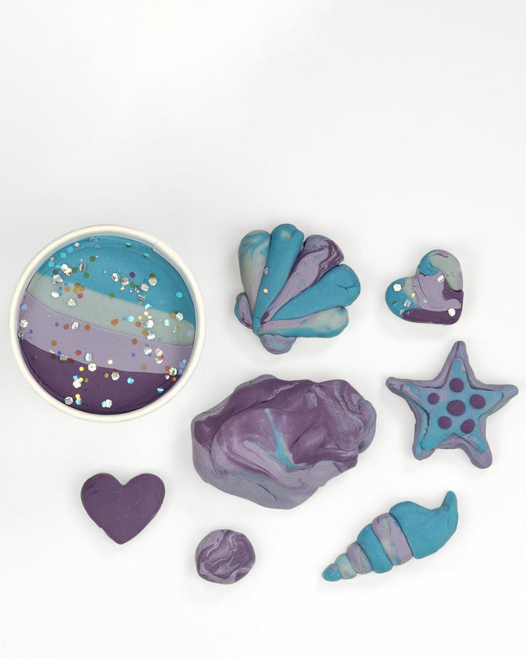 Little land of dough play mermaid lagoon dough cup