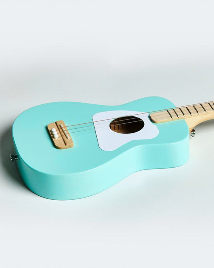 Little loog guitars play loog pro acoutsic in green