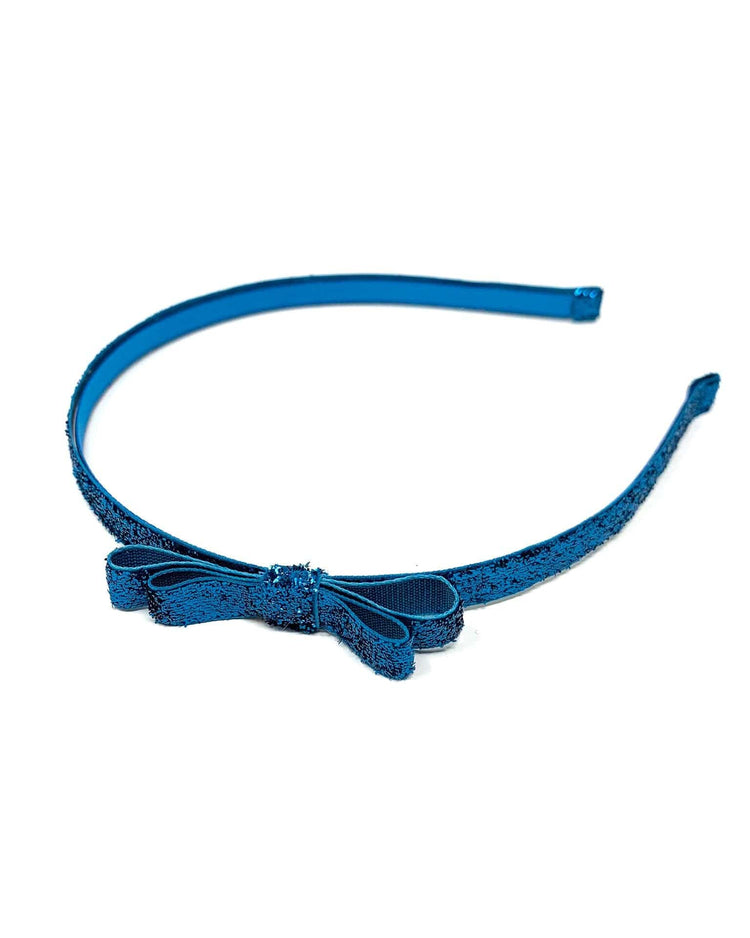 Little lululuvs accessories glitter headband in turquoise