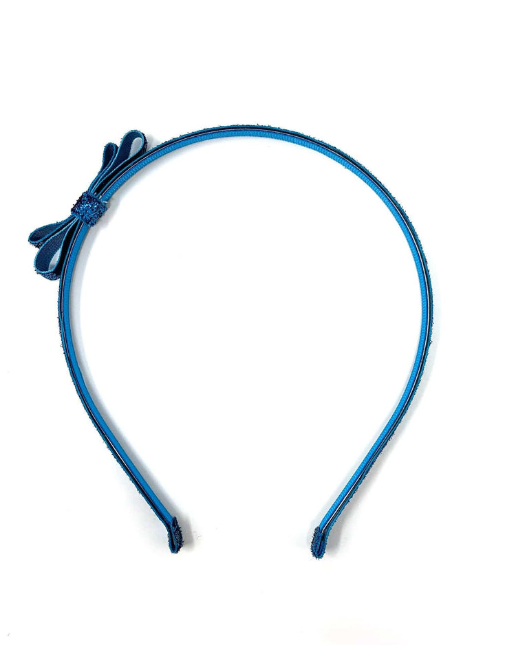 Little lululuvs accessories glitter headband in turquoise