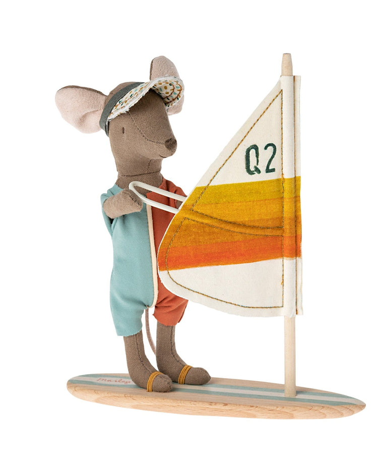 Little maileg play beach mice surfer big brother