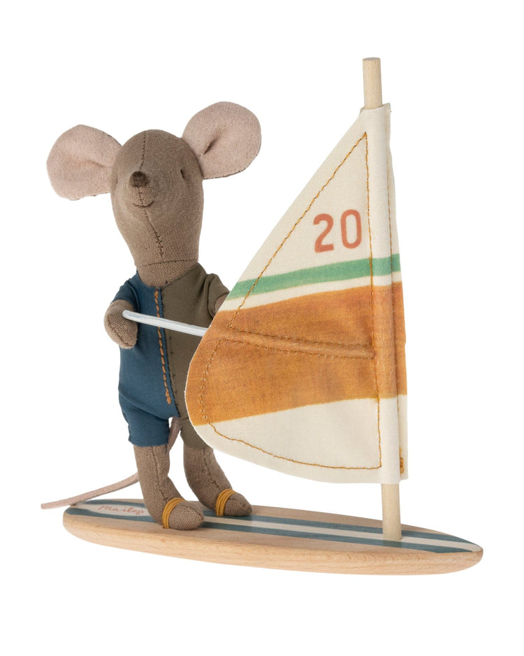 Little maileg play beach mice surfer little brother