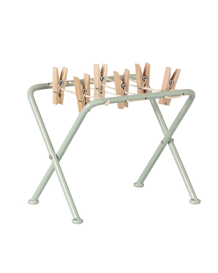 maileg drying rack with pegs play Little