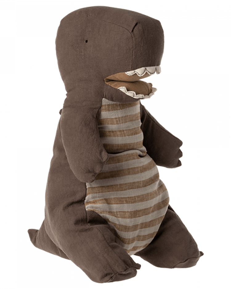 Little maileg play large gantosaurus in chocolate
