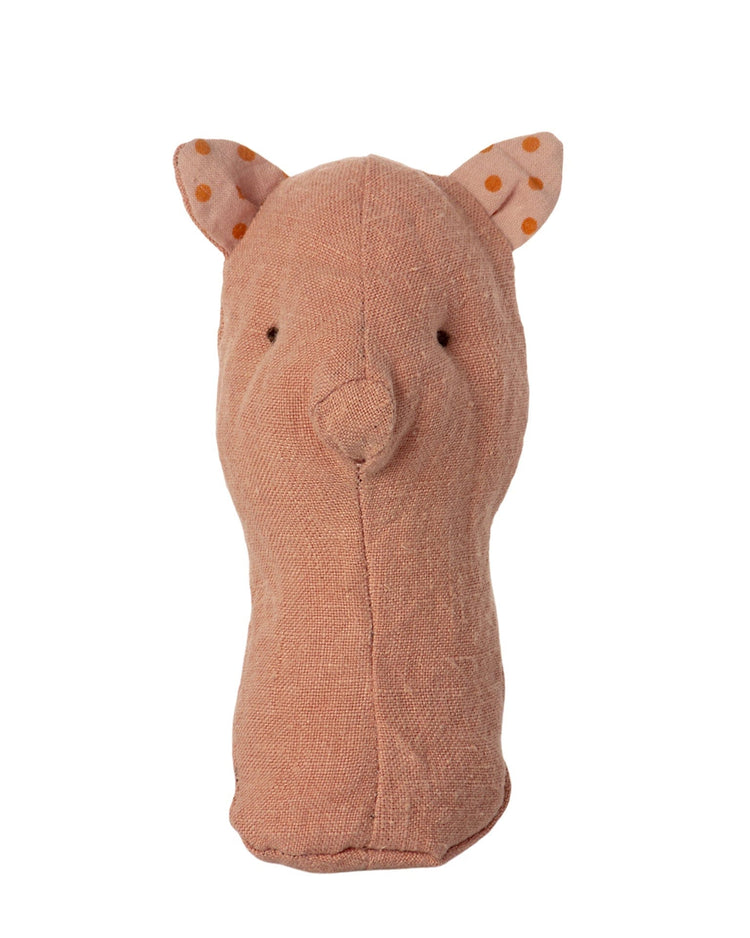 Little maileg play lullaby friends pig rattle