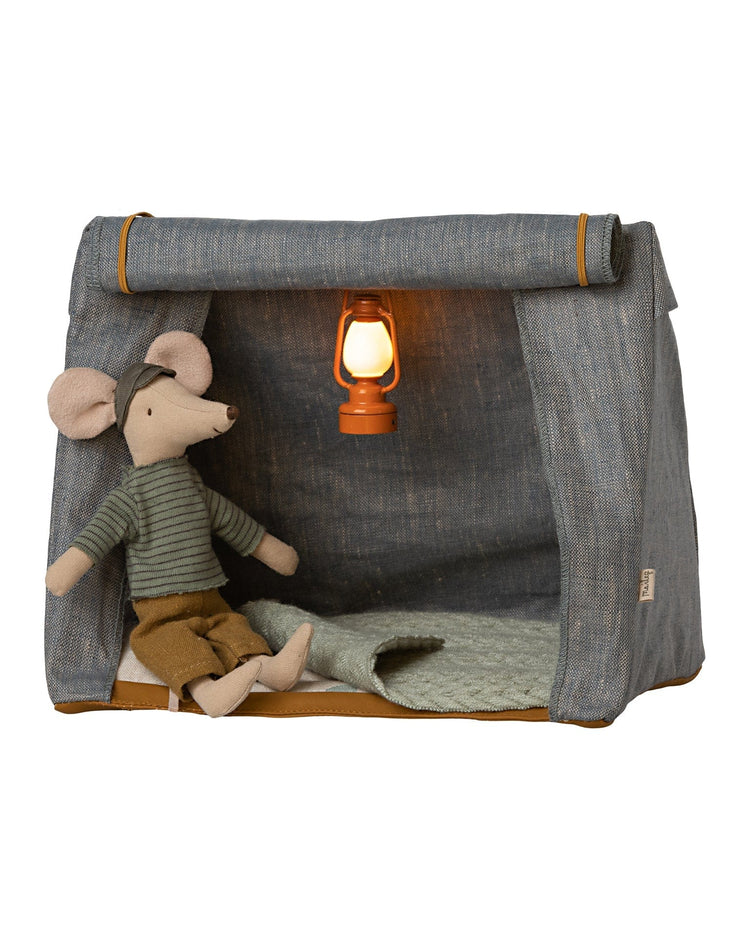Little maileg play mice happy camper tent