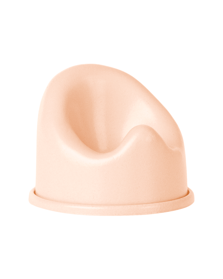 maileg micro potty in light peach play Little