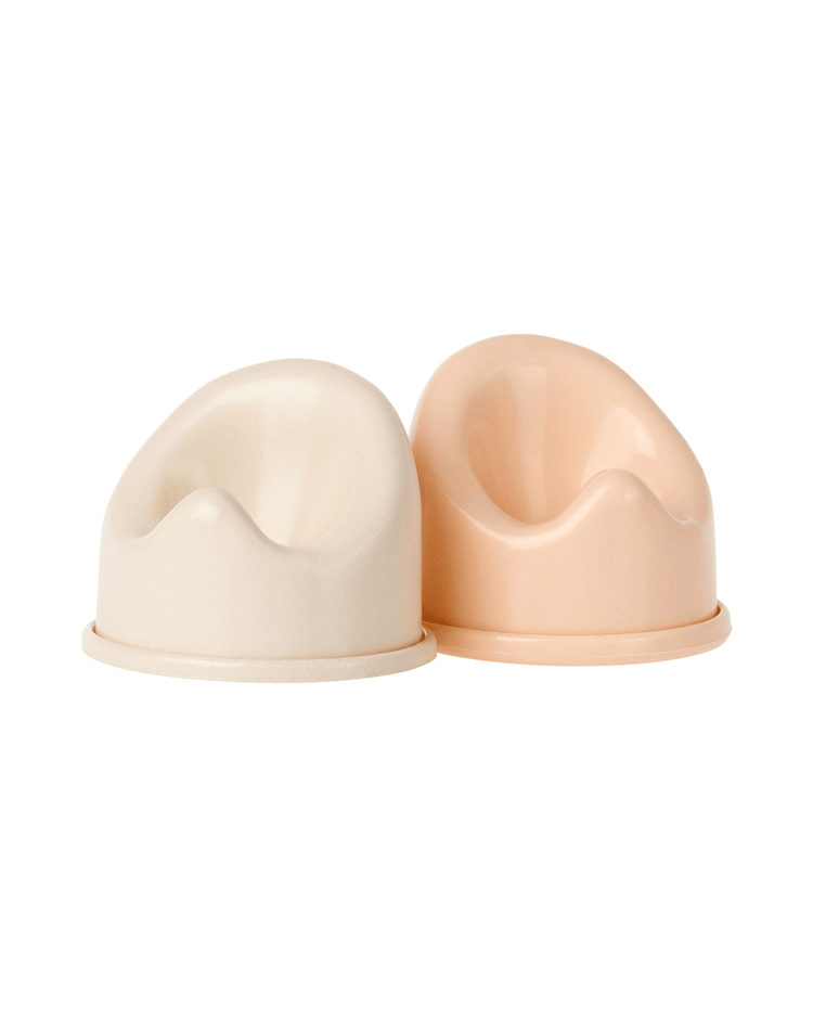 maileg micro potty in light peach play Little
