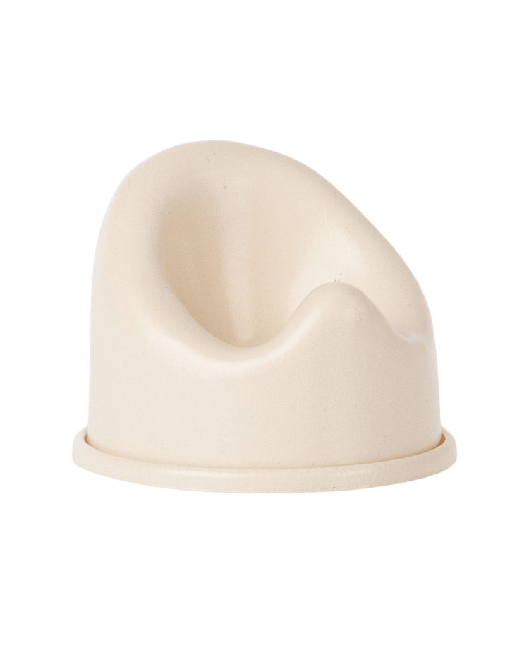 maileg micro potty in off - white play Little