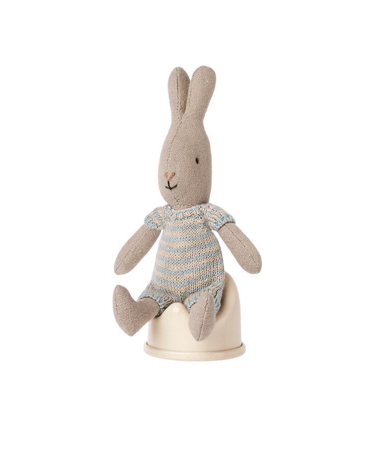 maileg micro potty in off - white play Little