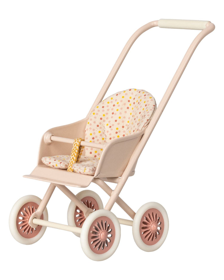 maileg micro stroller in powder play Little