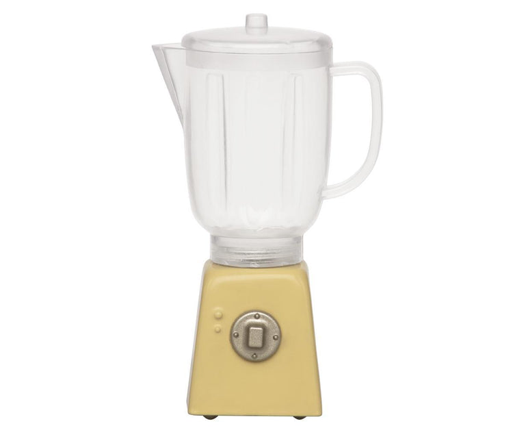 Little maileg play miniature blender in yellow