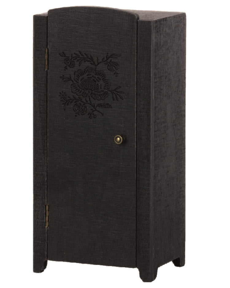 Little maileg play miniature closet in anthracite