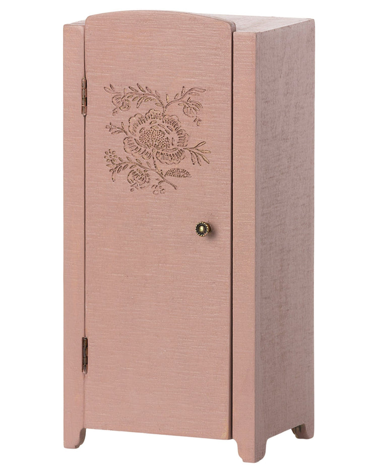 Little maileg play miniature closet in light rose
