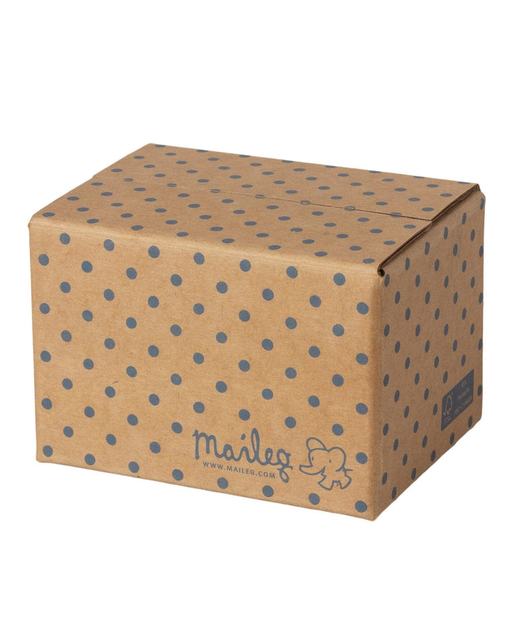 Little maileg play miniature grocery box