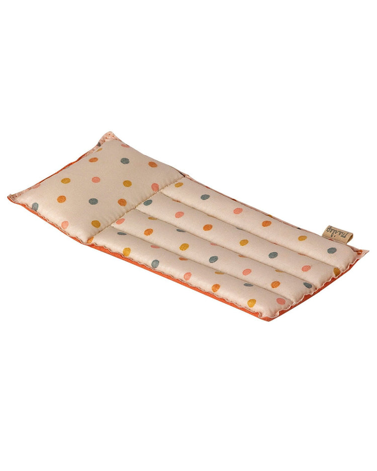 Little maileg play mouse air mattress in multi dot
