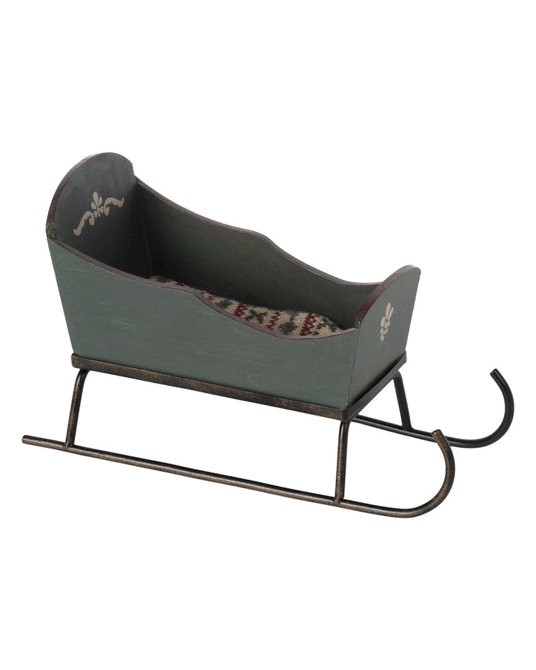 Little maileg play mouse sleigh