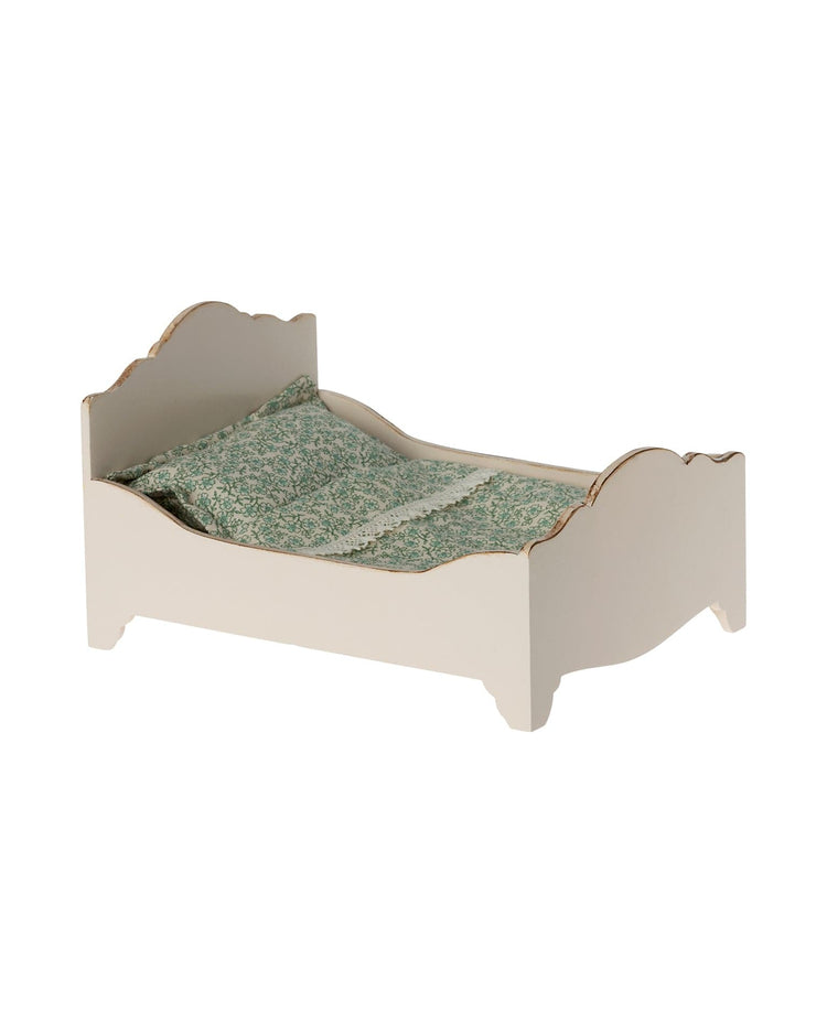 Little maileg play mouse wooden bed