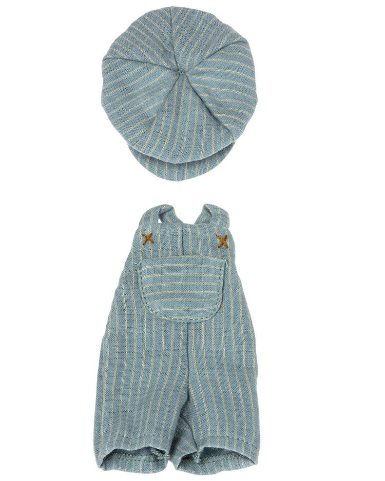 Little maileg play overall + cap for teddy junior