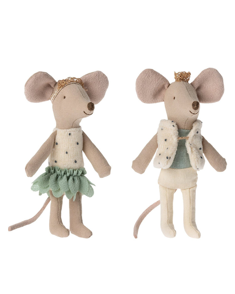 Little maileg play royal twins mice, little sister and brother in box