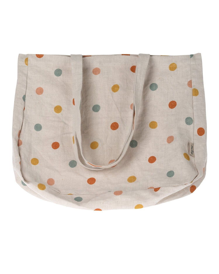 maileg small tote bag in multi dots accessories Little