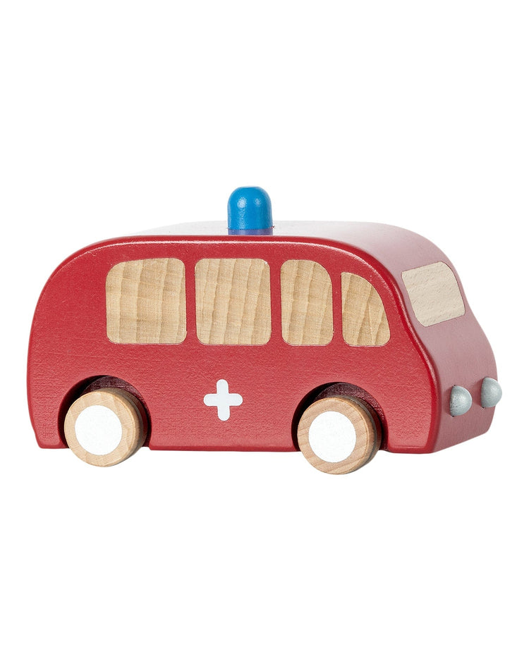 Little maileg play wooden firetruck