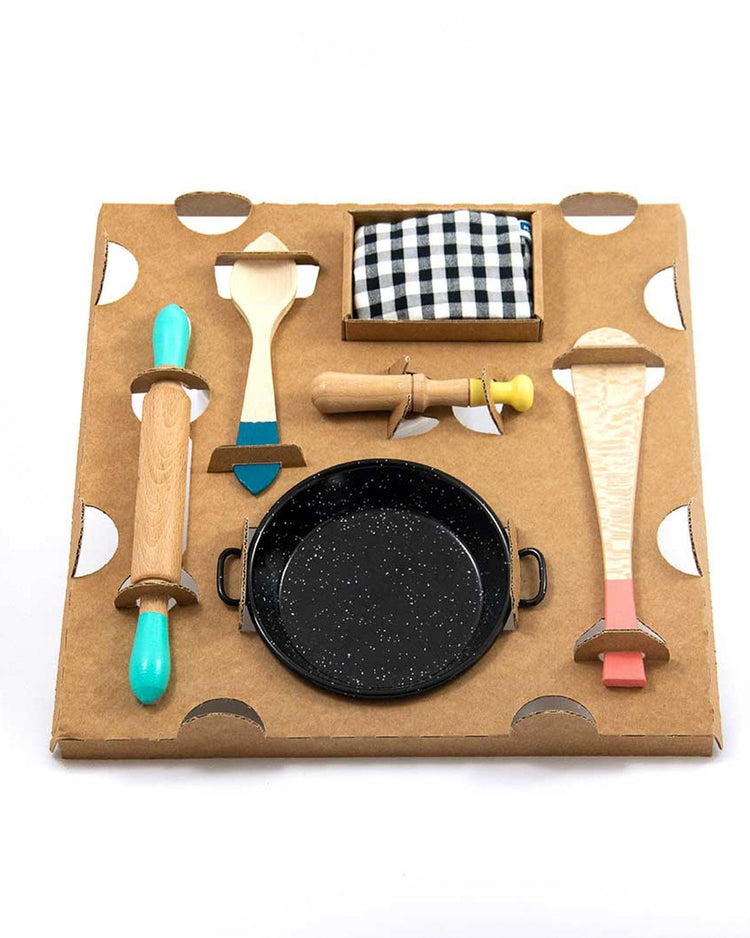 me & mine cooking set play Little