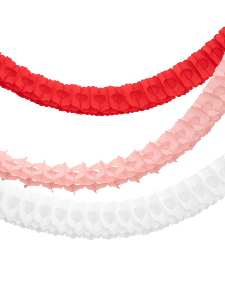 Little meri meri paper+party 3 festive honeycomb garlands