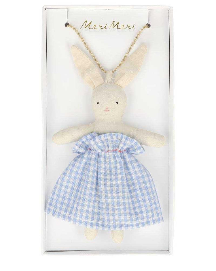 bunny doll necklace