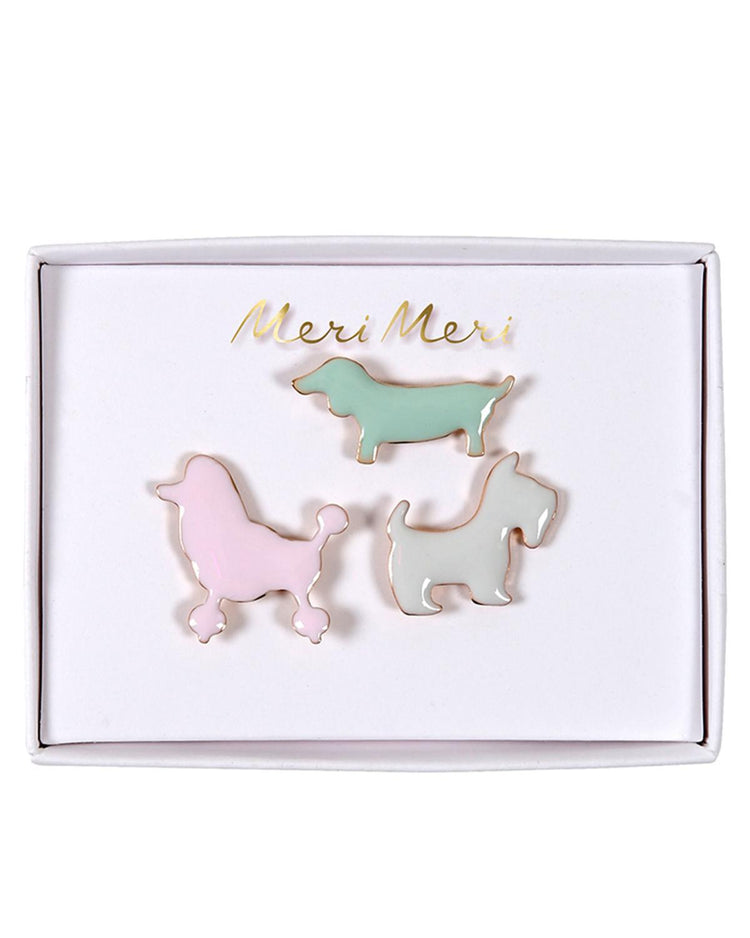 Little meri meri accessories Dog Pins