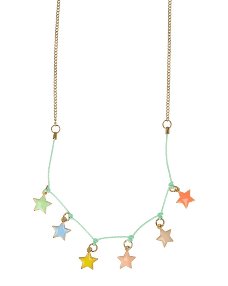 Little meri meri accessories enamel star necklace