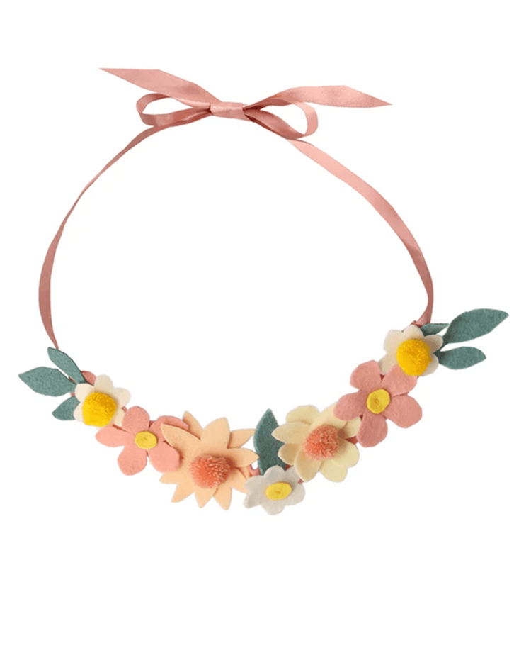 meri meri flower crown craft kit play Little