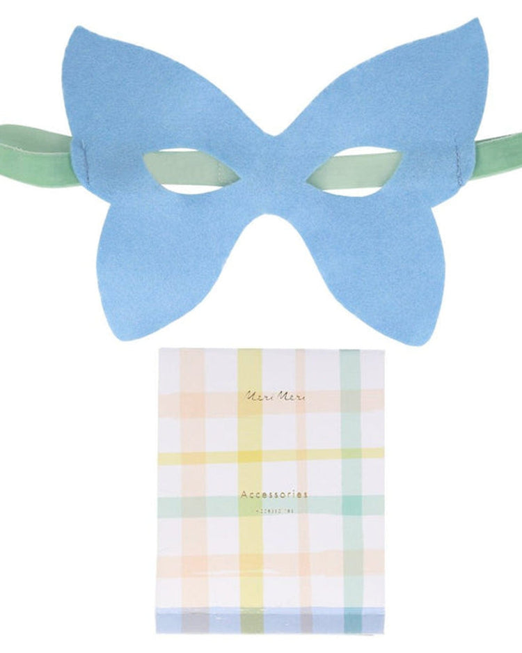 Little meri meri play flower embroidery butterfly mask