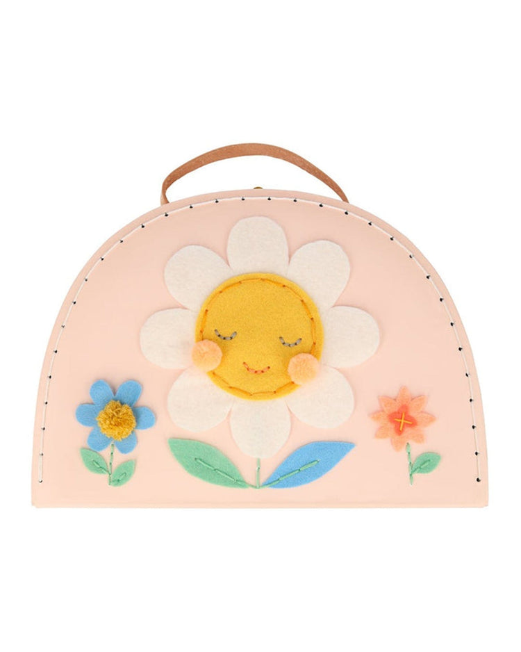 Little meri meri play flower embroidery suitcase