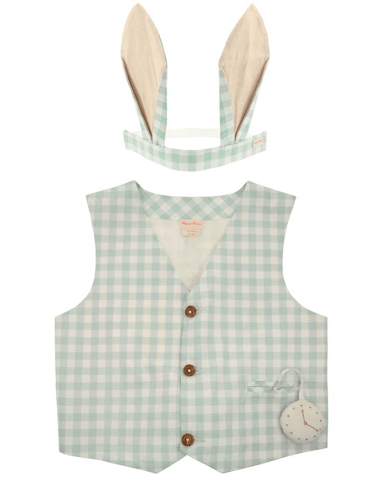 meri meri gingham bunny set play Little