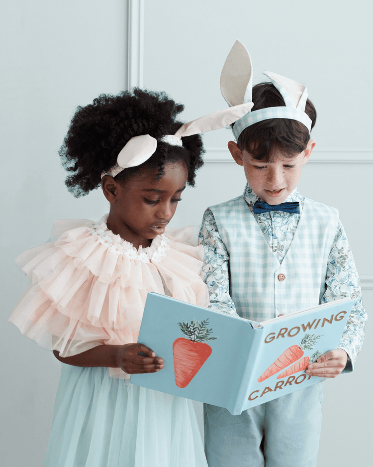 meri meri gingham bunny set play Little