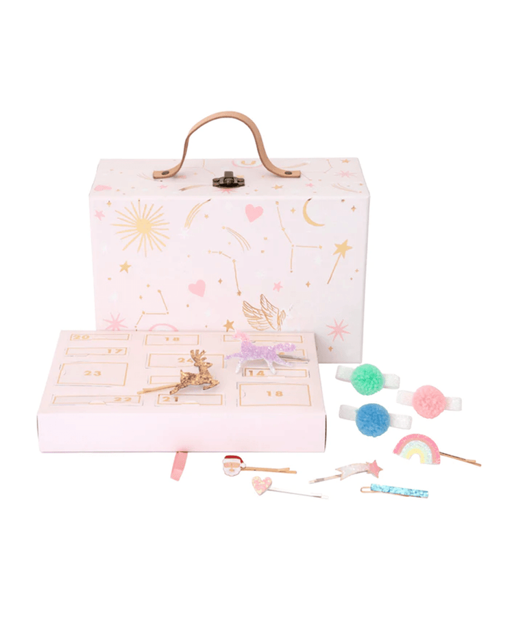 meri meri hair accessories advent calendar suitcase accessories Little