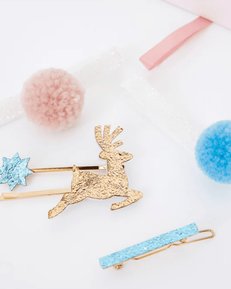 meri meri hair accessories advent calendar suitcase accessories Little