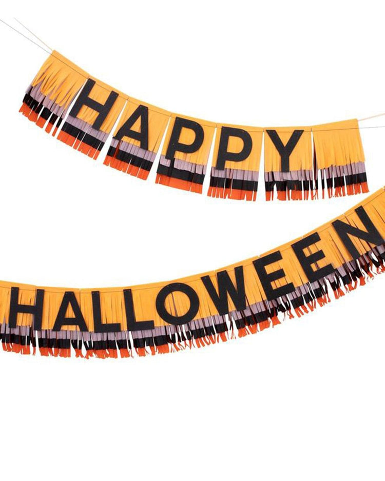 Little meri meri paper+party Halloween Fringe Garland