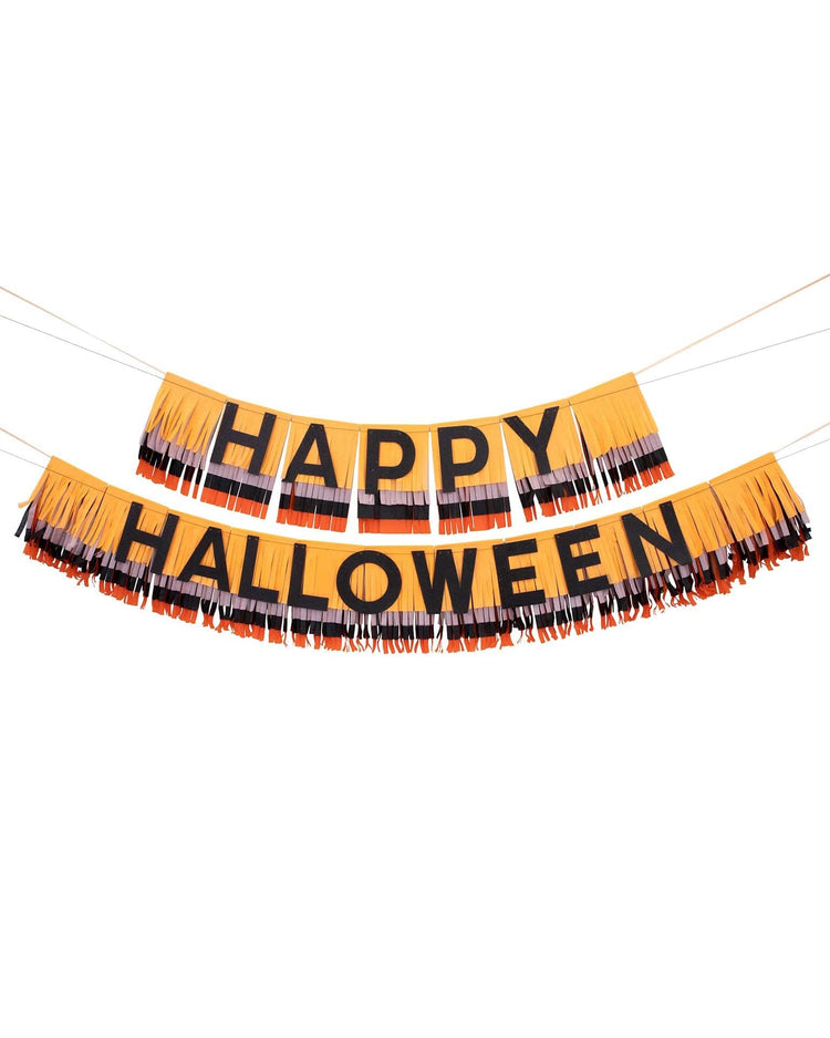 Little meri meri paper+party Halloween Fringe Garland