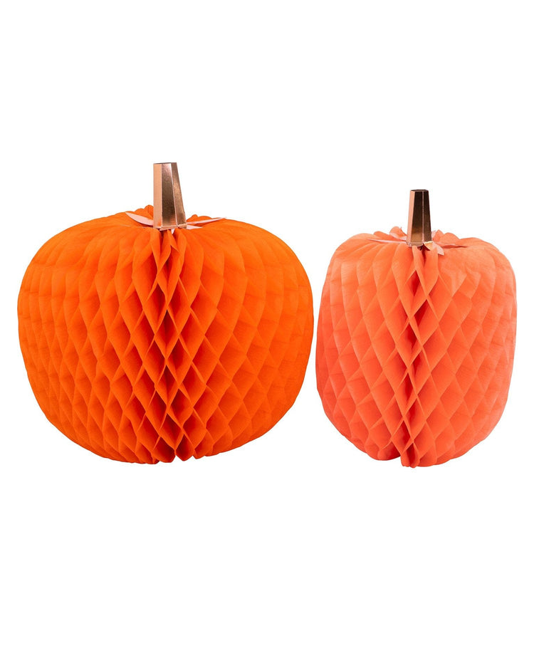 Little meri meri paper+party Halloween Honeycomb Pumpkins