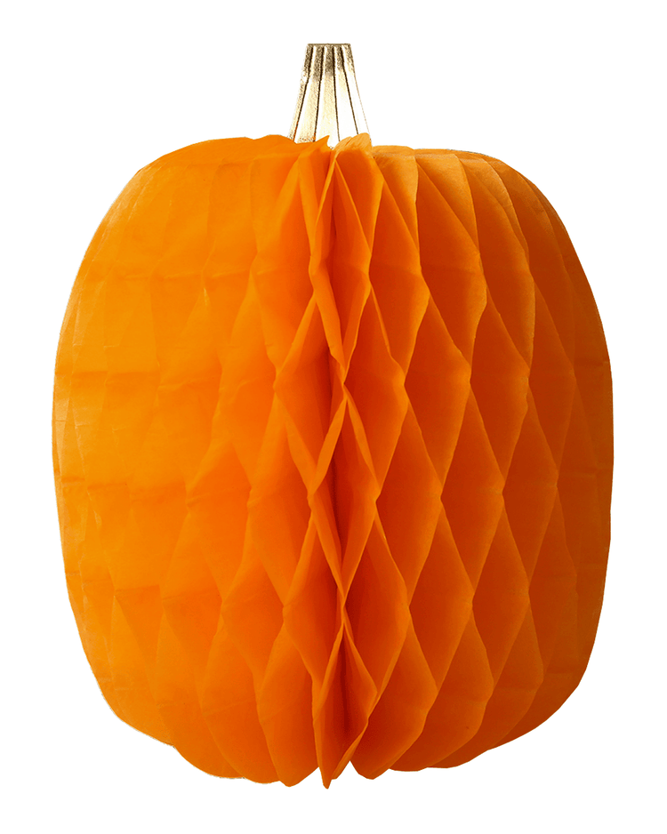 meri meri honeycomb pumpkins party Little
