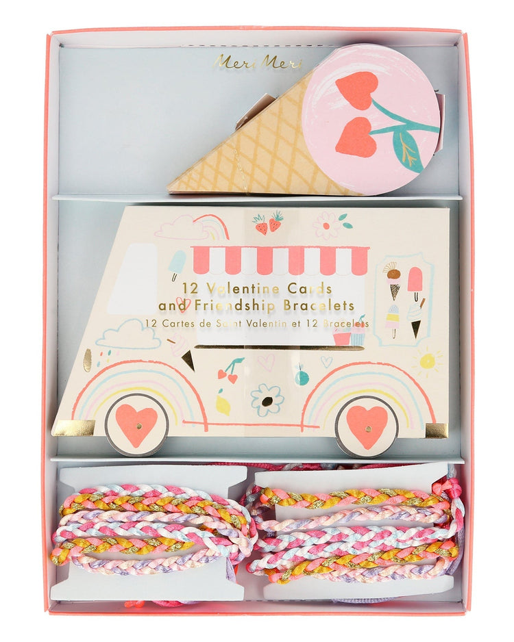 Little meri meri paper + party ice cream valentine's cards