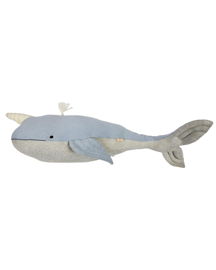 Little meri meri play large knit narwhal