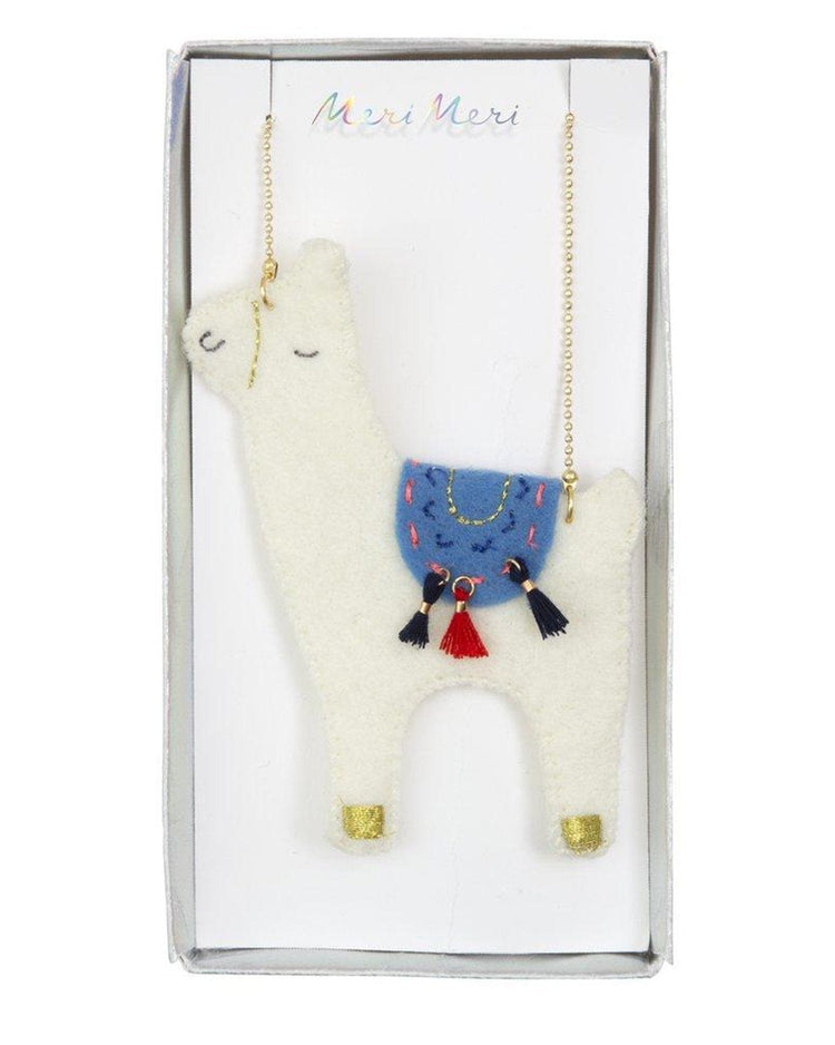 Little meri meri accessories llama necklace
