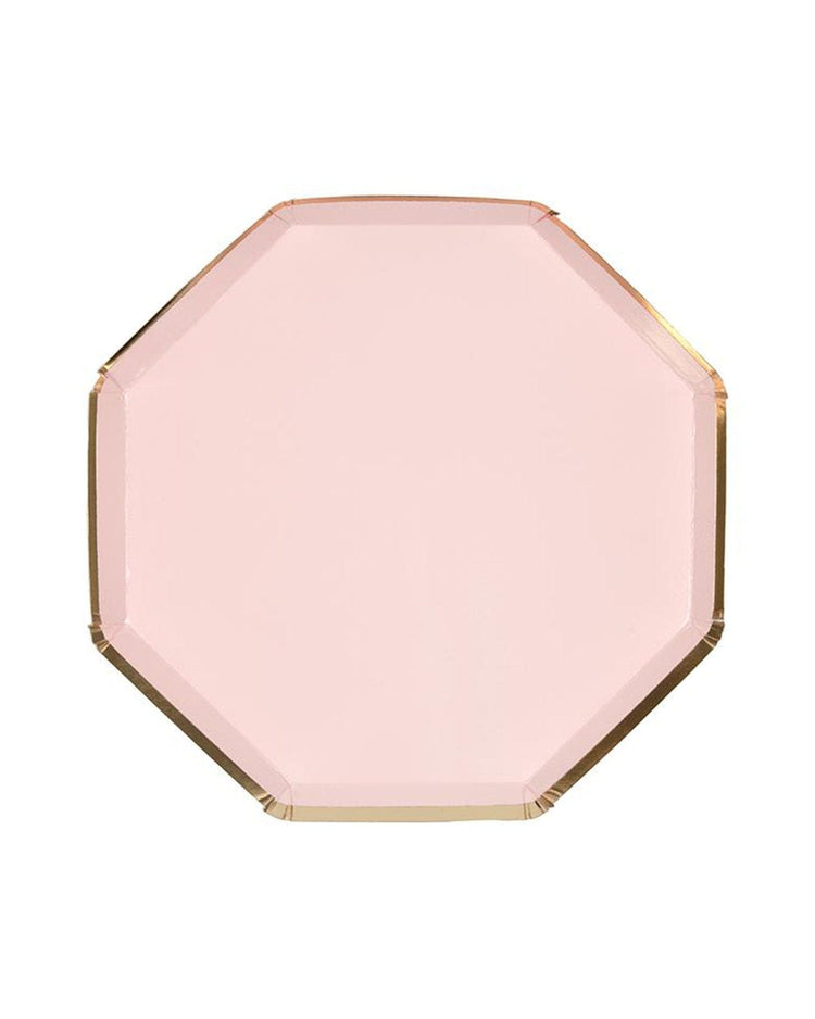 Little meri meri paper+party pale pink cocktail plates