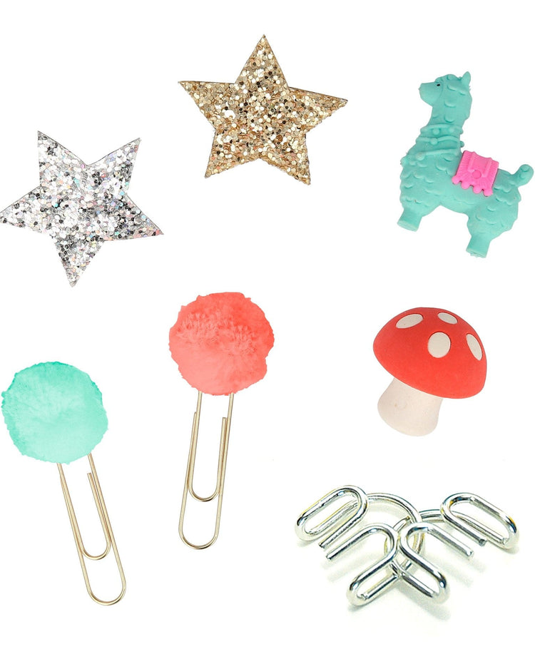 Little meri meri paper+party pastel fringe medium crackers