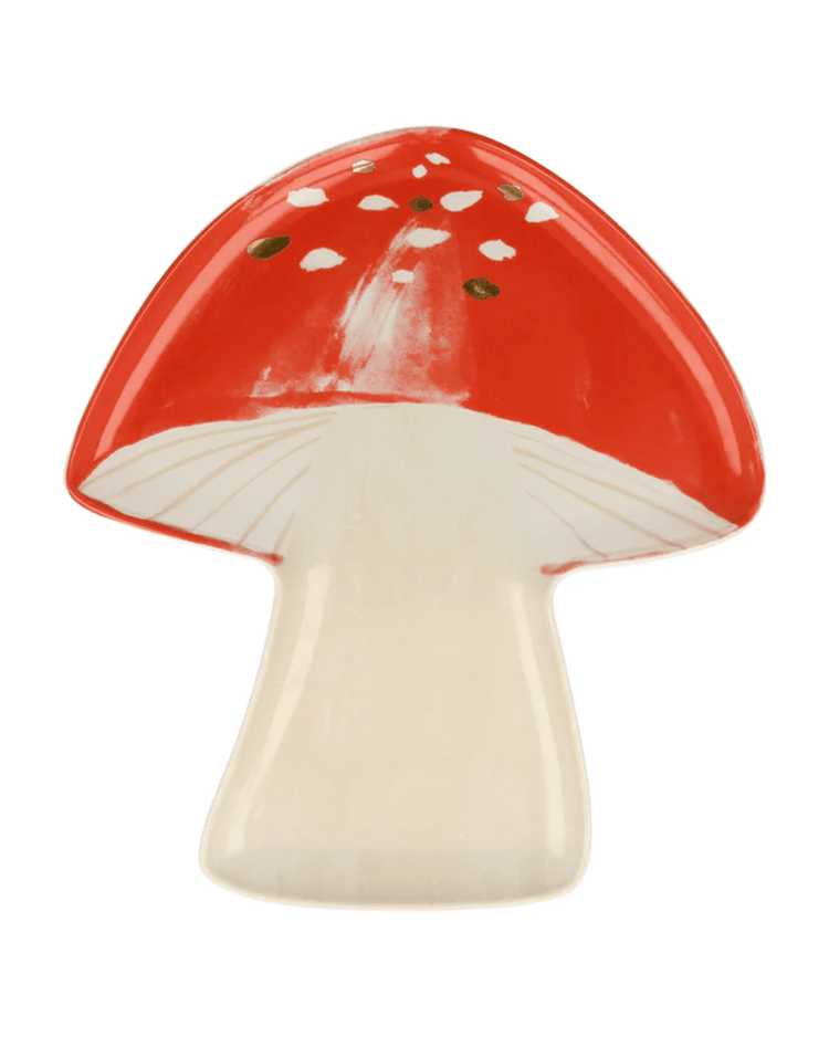 meri meri porcelain mushroom plates party Little
