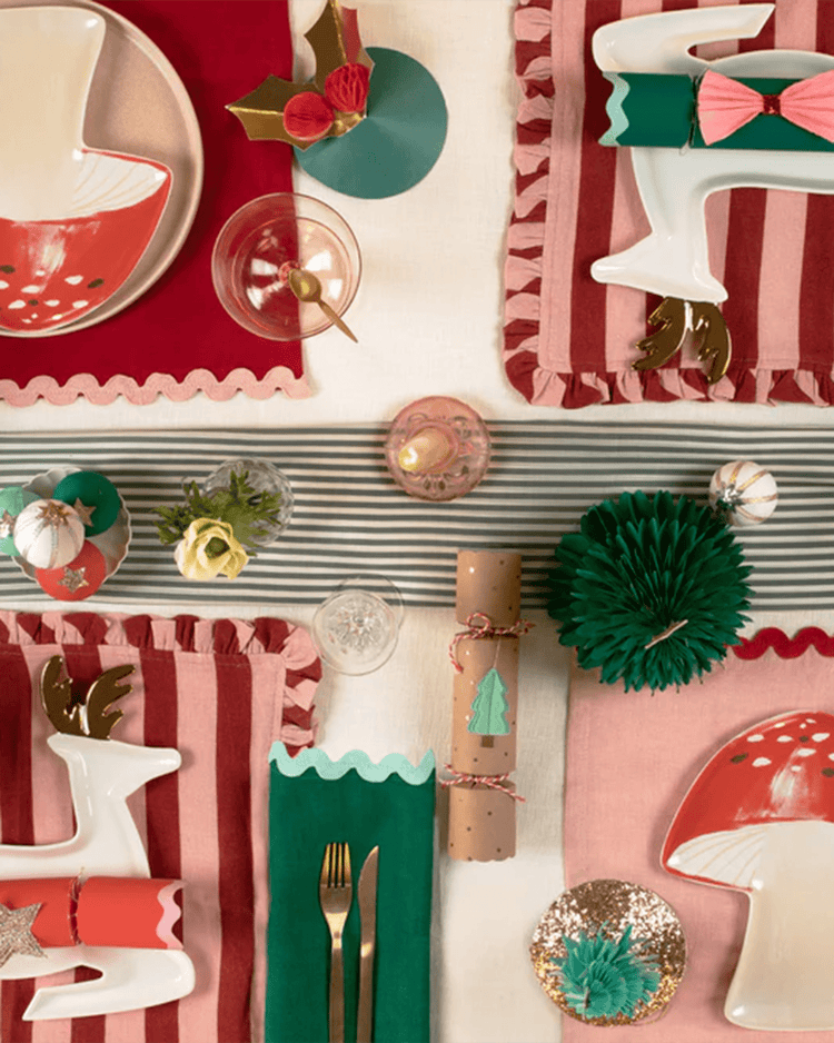 meri meri porcelain mushroom plates party Little