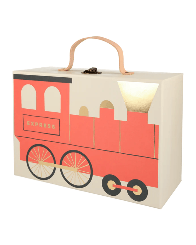 meri meri railway train advent calendar party Little